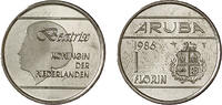 1 Florin 1 Florin Aruba Beatrix jaar 2011 -