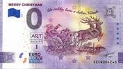 0 Euro 0 Euro biljet Italië 2020 - Merry Christmas ANNIVERSARY -