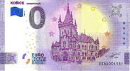 0 Euro 0 Euro biljet Slowakije 2022 - Kosice Jakabov Palac -