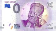 0 Euro 0 Euro biljet Duitsland 2018 - Willy Brandt -
