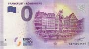 0 Euro 0 Euro biljet Duitsland 2017 - Frankfurt - Römerberg -