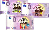 0 Euro 0 Euro biljet 2024 Laurel & Hardy serie van 3 KLEUR -