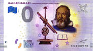 0 Euro 0 Euro biljet Italië 2020 - Galileo Galilei KLEUR -