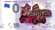 0 Euro 0 Euro biljet Italië 2019 - Brescia - Roma KLEUR -