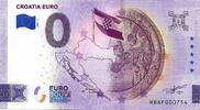 0 Euro 0 Euro biljet Kroatië 2022 - Croatia Euro -