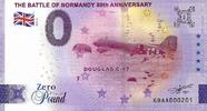 0 Pound 0 Pound biljet Engeland 2024 - The Battle of Normandy 80th anniversary -