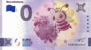 0 Euro 0 Euro biljet Malta 2024 - #Savethebees -