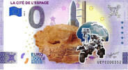 0 Euro 0 Euro biljet Frankrijk 2022 - La Cité de l'Espace KLEUR -