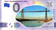 0 Euro 0 Euro biljet Frankrijk 2023 - Pont Transbordeur KLEUR -