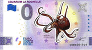0 Euro 0 Euro biljet Frankrijk 2023 - Aquarium la Rochelle KLEUR -