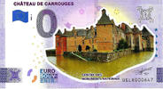 0 Euro 0 Euro biljet Frankrijk 2023 - Château de Carrouges KLEUR -