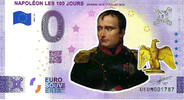 0 Euro 0 Euro biljet Frankrijk 2022 - Napoléon les 100 Jours KLEUR -