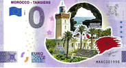 0 Euro 0 Euro biljet Marokko 2023 - Tangiers KLEUR -