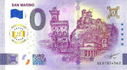 0 Euro 0 Euro biljet San Marino 2025 - San Marino ANNIVERSARY -