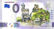0 Euro 0 Euro biljet San Marino 2025 - San Marino KLEUR -
