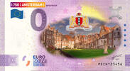 0 Euro 0 Euro biljet Nederland 2025 - Amsterdam XI Begijnhof KLEUR -
