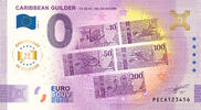 0 Euro 0 Euro biljet Nederland 2025 - Caribbean Guilder 10, 20, 50, 100, 200 Gulden ANNIVERSARY -