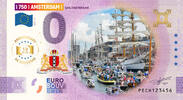 0 Euro 0 Euro biljet Nederland 2025 - Amsterdam XIII Sail Amsterdam ANNIVERSARY KLEUR -