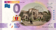 0 Euro 0 Euro biljet Nederland 2025 - Amsterdam XII Artis 1838 KLEUR -