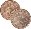 1 cent Nederlands Indië 1 cent 1901 kwaliteit f+ -