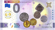 0 Euro 0 Euro biljet Nederland 2025 - Amsterdam V Het geld van Amsterdam ANNIVERSARY KLEUR - FOUTDRUK -