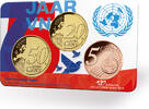 Diverse Coincards 75 jaar Verenigde Naties 2020 coincard -