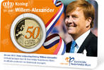 Diverse Coincards 50 jaar Koning Willem-Alexander 2017 Coincard -