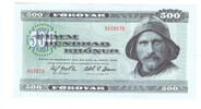 Faroe Island 500 Kroner 1978 fbfr sligth traces of handling 200,00 EUR175,00 EUR  + 30,00 EUR frais d'envoi