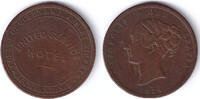 New Zealand Penny token 1874 ss 200,00 EUR  + 30,00 EUR frais d'envoi