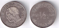 Tunesia 1/2 dinar "piedfort" 1968 bfr 125,00 EUR  + 30,00 EUR frais d'envoi