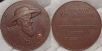 Haus Habsburg Bronzemedaille Von Perl.Fleckig.#M -