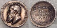 Bayern Kleine Silbermedaille Schöne Patina.#1 -
