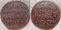 Niederlande Cu Rechenpfennig Rechnungshof des Königs. -