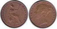 Grossbritannien Farthing 1858 Victoria Farthing 1858 Berieben, fast vorz... 45,00 EUR  + 18,00 EUR frais d'envoi