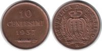 Italien 10 Centesimi San Marino 10 Centesimi 1937 R -