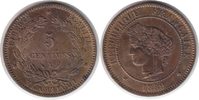 Frankreich 5 Centimes 1889 Dritte Republik 5 Centimes 1889 A, Paris fast... 70,00 EUR  + 18,00 EUR frais d'envoi