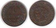Frankreich Centime 1877 Dritte Republik Centime 1877 A, Paris vorzüglich 15,00 EUR  + 18,00 EUR frais d'envoi