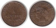 Frankreich Centime 1885 Dritte Republik Centime 1885 A, Paris Prachtexem... 60,00 EUR  + 18,00 EUR frais d'envoi
