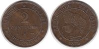 Frankreich 2 Centimes 1878 Dritte Republik 2 Centimes 1878 A vorzüglich 15,00 EUR  + 18,00 EUR frais d'envoi