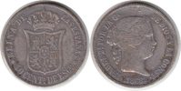 Spanien 40 Centimos 1868 Isabel II. 40 Centimos 1868 winz. Kratzer, sehr... 35,00 EUR  + 18,00 EUR frais d'envoi
