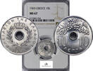 Greece 10-LEPTA 1965 24924-1 NGC-MS67 75,00 EUR  + 25,00 EUR frais d'envoi