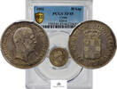 Greece, Crete SILVER-50-LEPTA 1901 261022-5-1 PCGS-XF45 230,00 EUR  + 25,00 EUR frais d'envoi