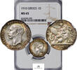 Greece SILVER-DRACHMA 1910 27324 NGC-MS65 590,00 EUR  + 25,00 EUR frais d'envoi