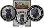 Australia SILVER-1-DOLLAR-TROY-OUNCE 2017-P 11525-3 NGC-MS69 100,00 EUR  + 25,00 EUR frais d'envoi