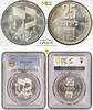 Israel SILVER-25-LIROT 1976 PCGS-MS67 130,00 EUR  + 25,00 EUR frais d'envoi