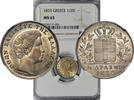 Greece SILVER-HALF-DRACHMA 30825-2 -