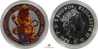 Great Britain 5-POUNDS-SILVER-2-OZ-LION-OF-ENGLAND 2016 COLOURED-BU 295,00 EUR  + 27,00 EUR frais d'envoi