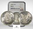 USA Silver-Morgan-Dollar 1884-O NGC-MS63 180,00 EUR  + 27,00 EUR frais d'envoi
