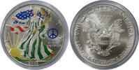 USA EAGLE-SILVER-DOLLAR 2003 COLORIZED-BU 140,00 EUR  + 27,00 EUR frais d'envoi