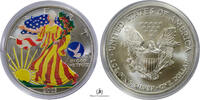 USA EAGLE-SILVER-DOLLAR 2003 COLOURED-BU 140,00 EUR  + 27,00 EUR frais d'envoi